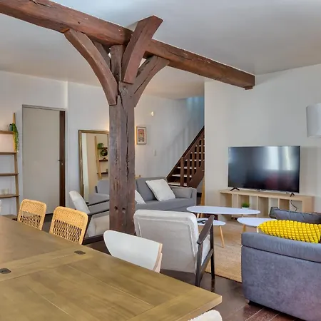 Geoffroy Sublime Duplex A Proximite De La Place Du Vieux Marche Апартаменты Руан