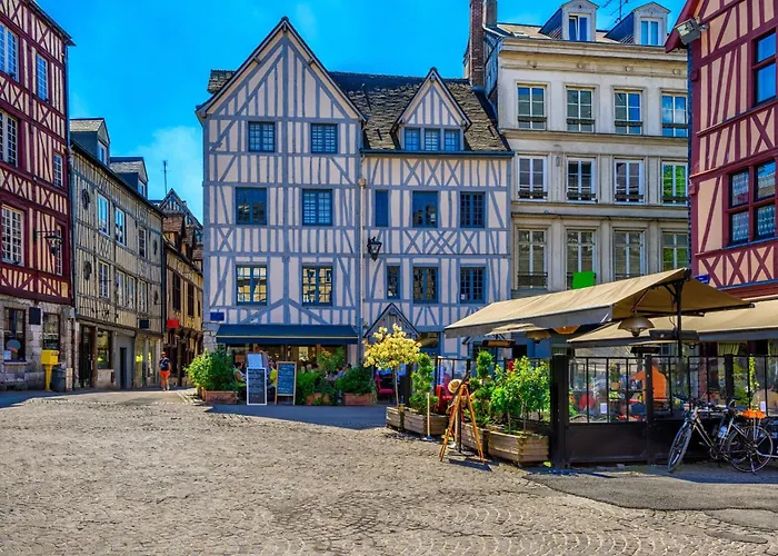 Geoffroy Sublime Duplex à Proximité De La Place Du Vieux Marché Appartamento Rouen