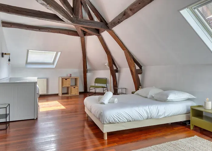 Geoffroy Sublime Duplex A Proximite De La Place Du Vieux Marche Apartment Rouen