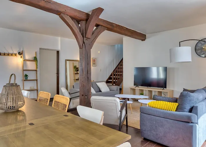 Geoffroy Sublime Duplex A Proximite De La Place Du Vieux Marche Apartment Rouen