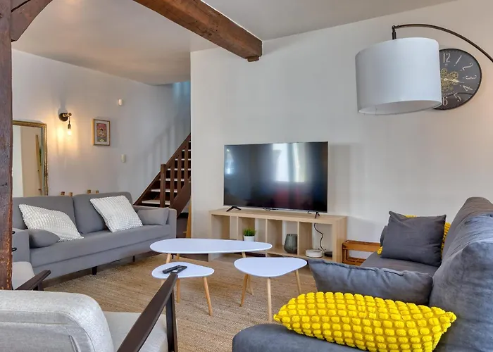 Geoffroy Sublime Duplex à Proximité De La Place Du Vieux Marché Appartamento Rouen